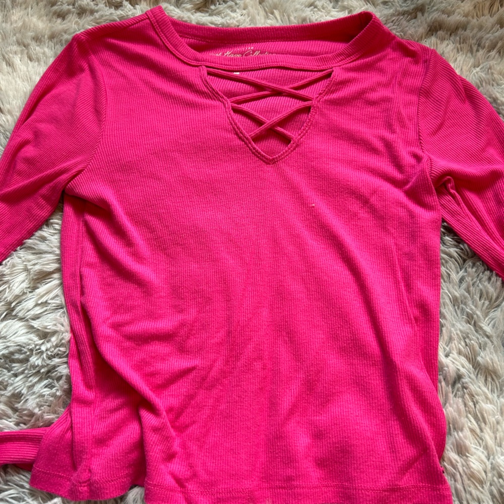 hollister must have collection neck knit long sleeve